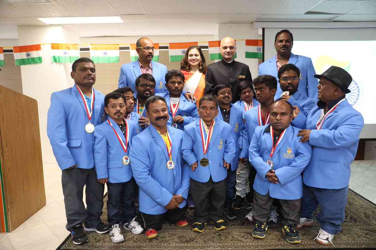 Indian Dwarf Team return from Canada
