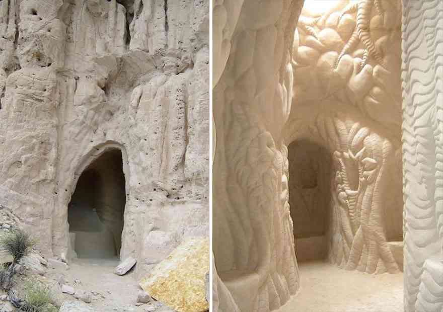 Artist Spent 12 Years Carving A Giant Cave