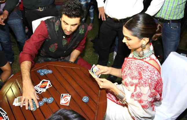 Bollywood Playing Cards on diwali