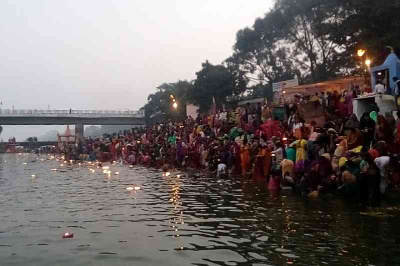 Five day festival, Lightning Betwa River, workship betwa river, five day festival betwa, vidisha workship betwa river, vidisha patrika news, mp patrika news, patrika news, vidisha local news, vidisha local news in hindi,