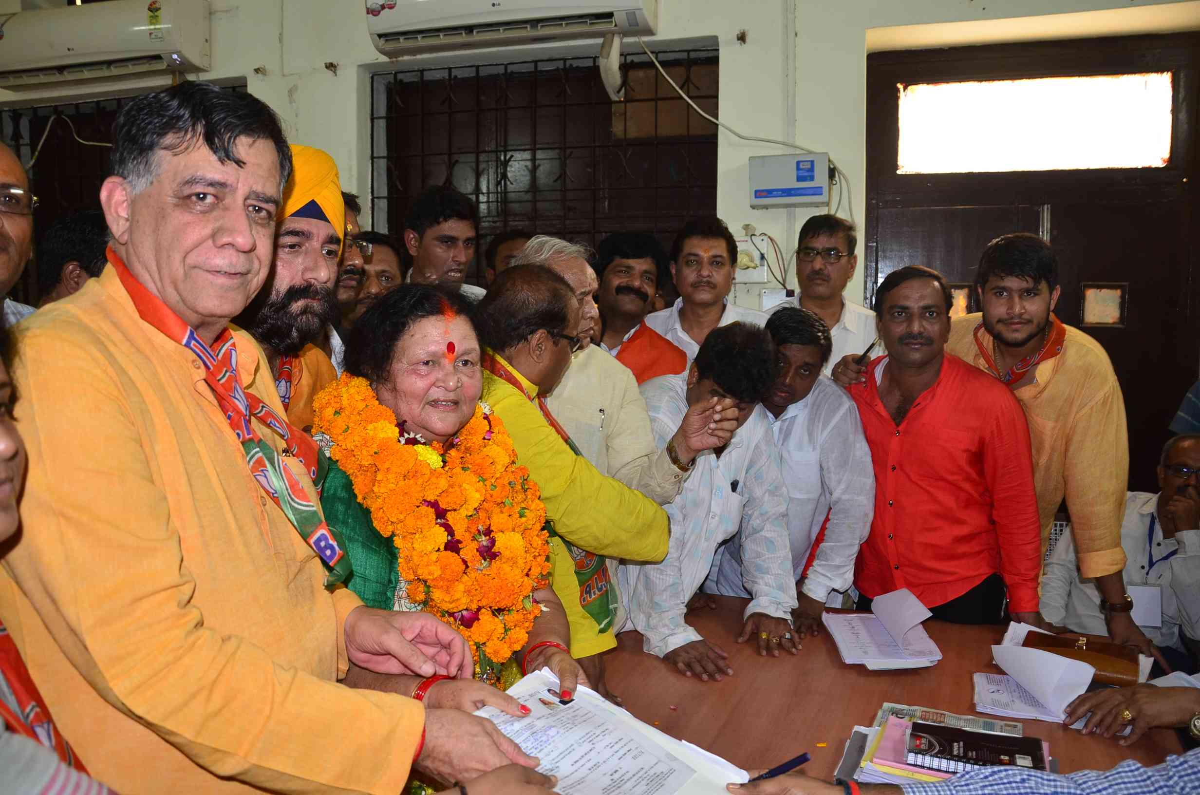 BJP mayor candidate Pramila Pandey