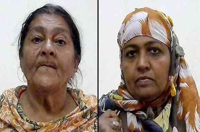 two woman arrested among beggars
