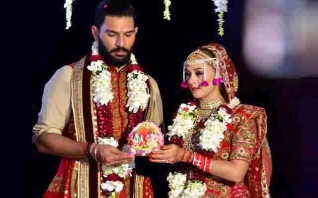 wedding pictures of cricketers