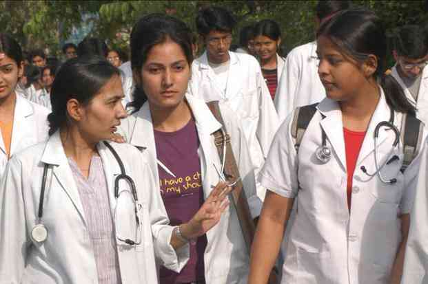 private doctors and interns also start strike patients in tension