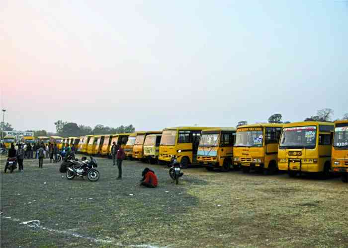 the school buses sale in mp first time latest news in hindi