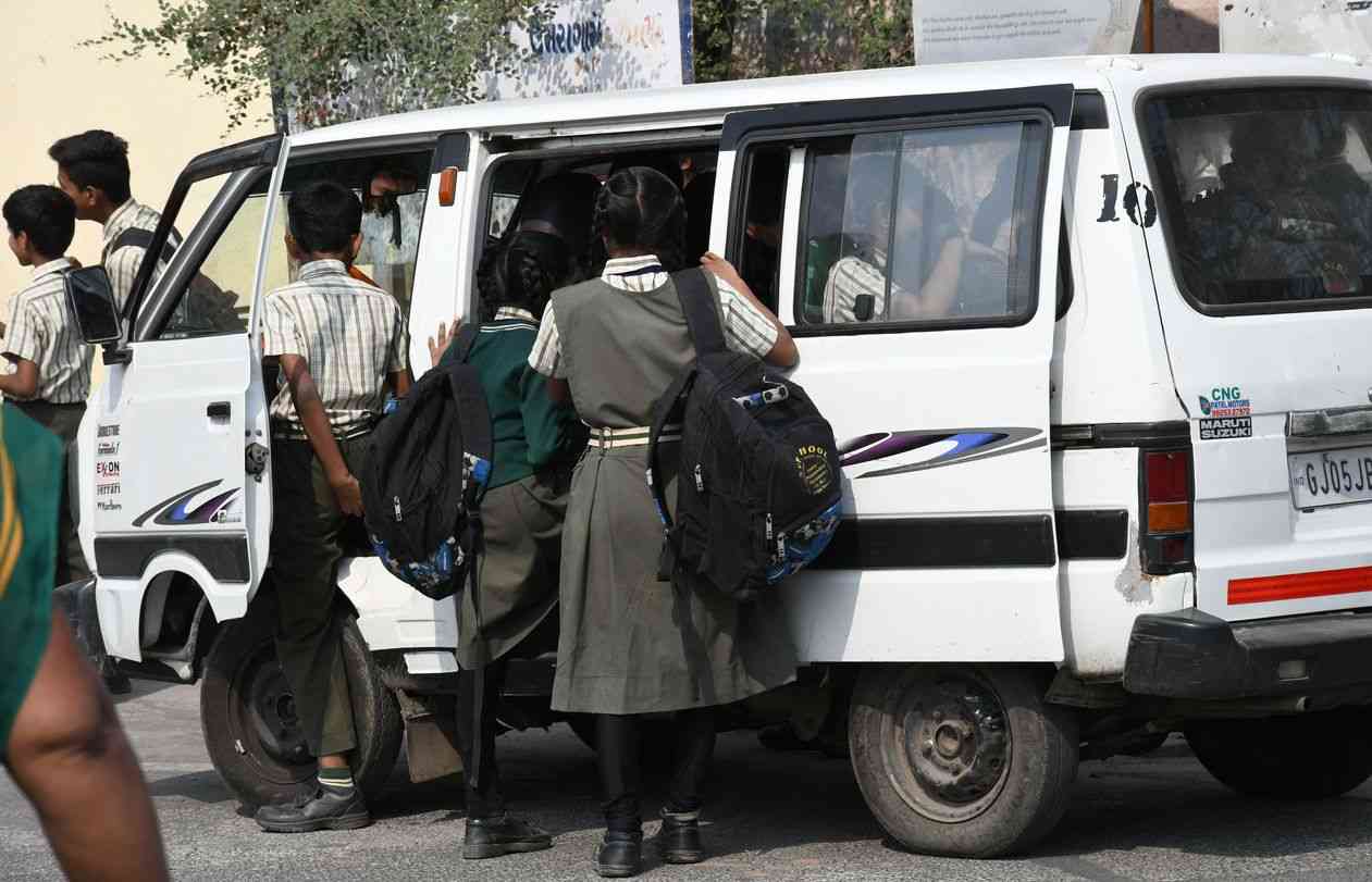 surat Police Commissioner take action agints school auto and van
