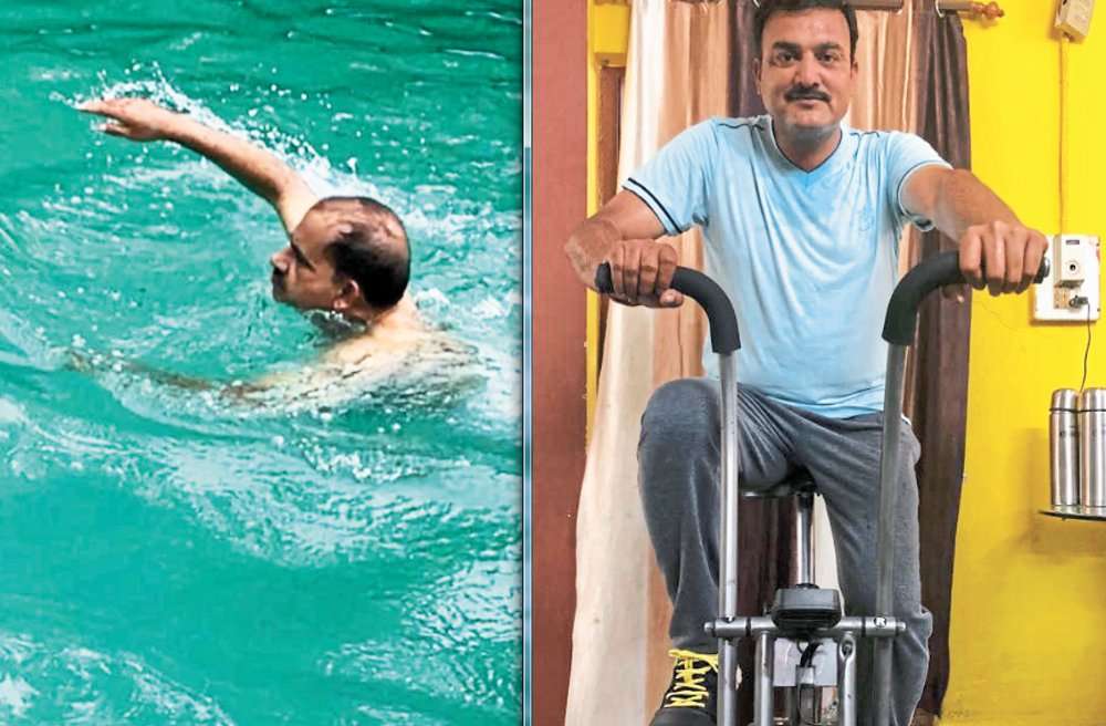 Fitness challenge of singrauli officers after PM Modi Tweet