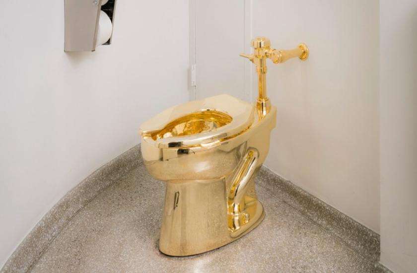 Guggenheim Museum toilet 