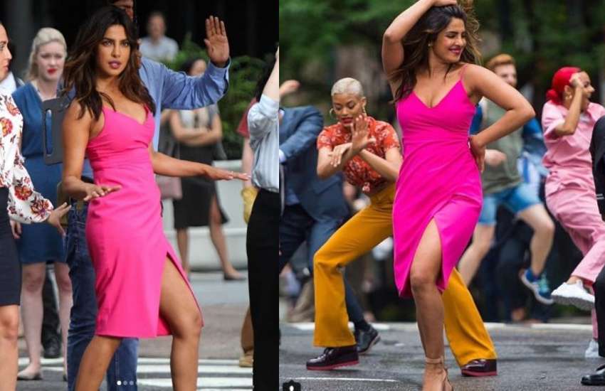 priyanka chopra dancing on roads of newyork photos leak