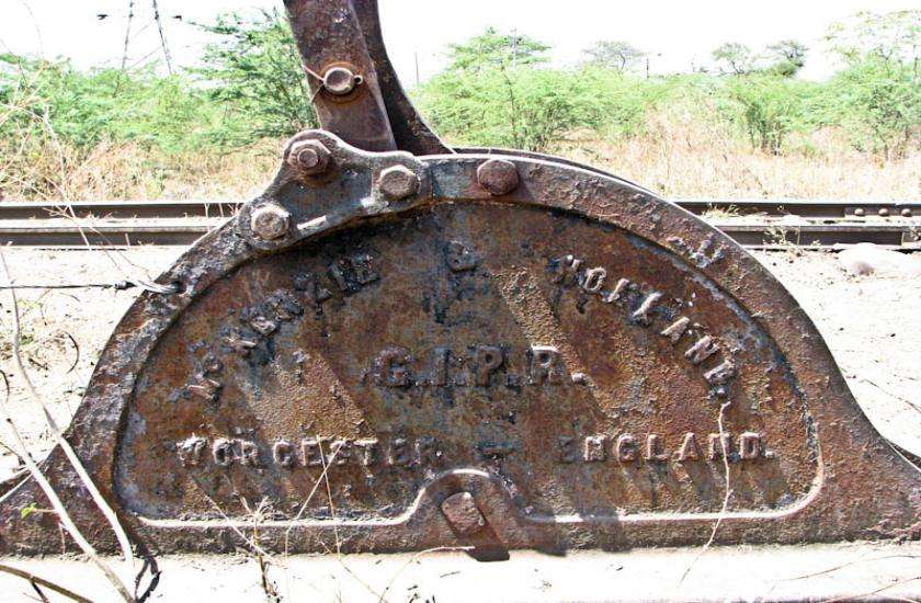 This Indian railway track is still under the rule of British govt.