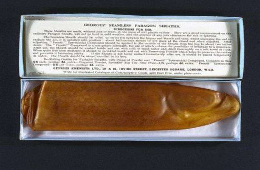 oldest condom
