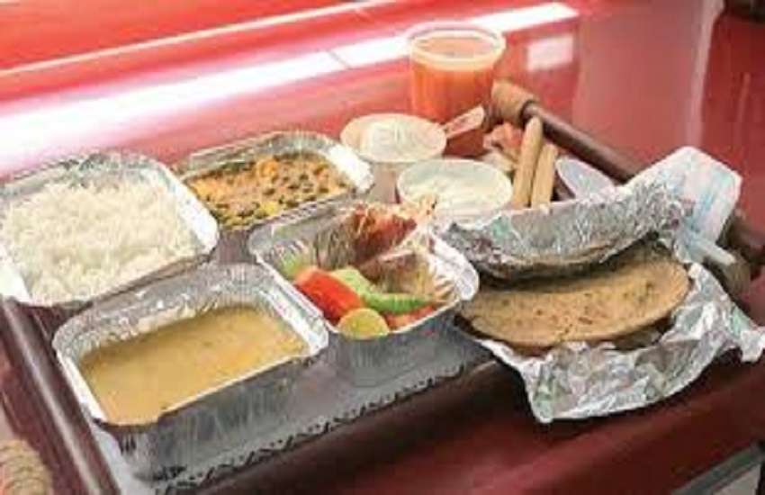 भारतीय रेल का शाकाहारी भोजन