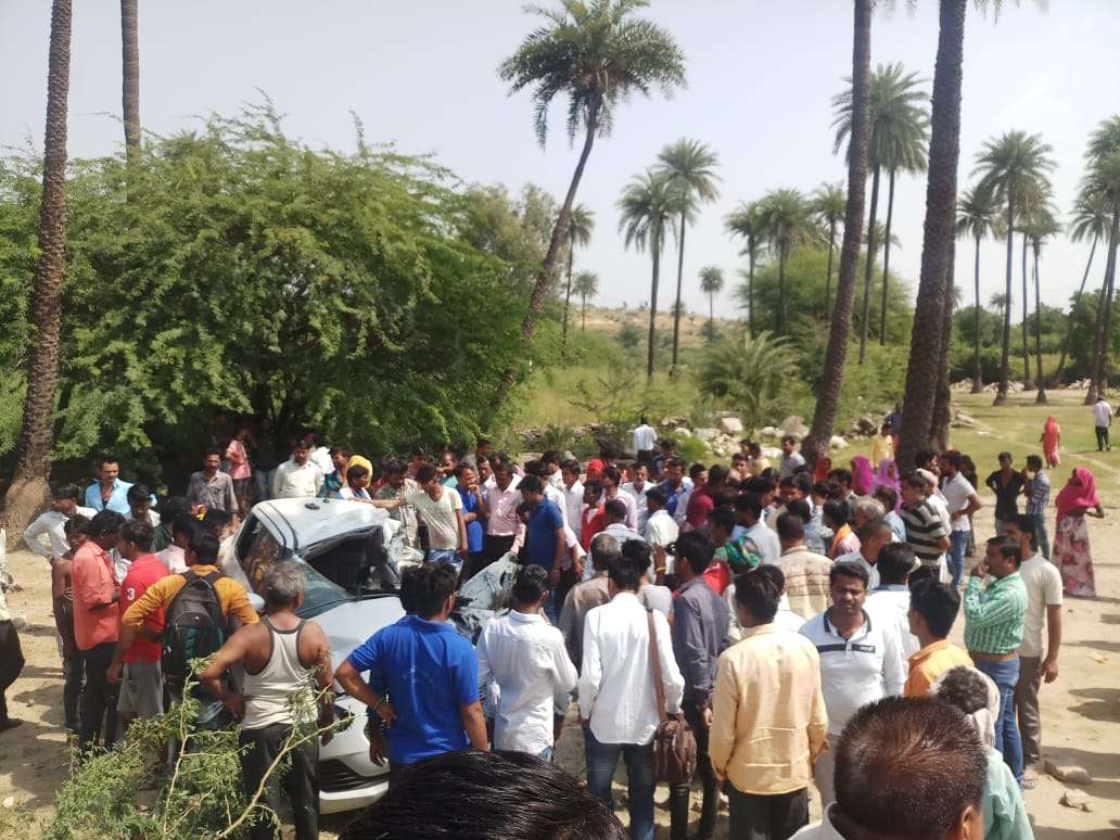 accident in udaipur