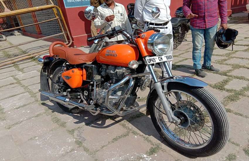 CM Yogi Adityanath bike