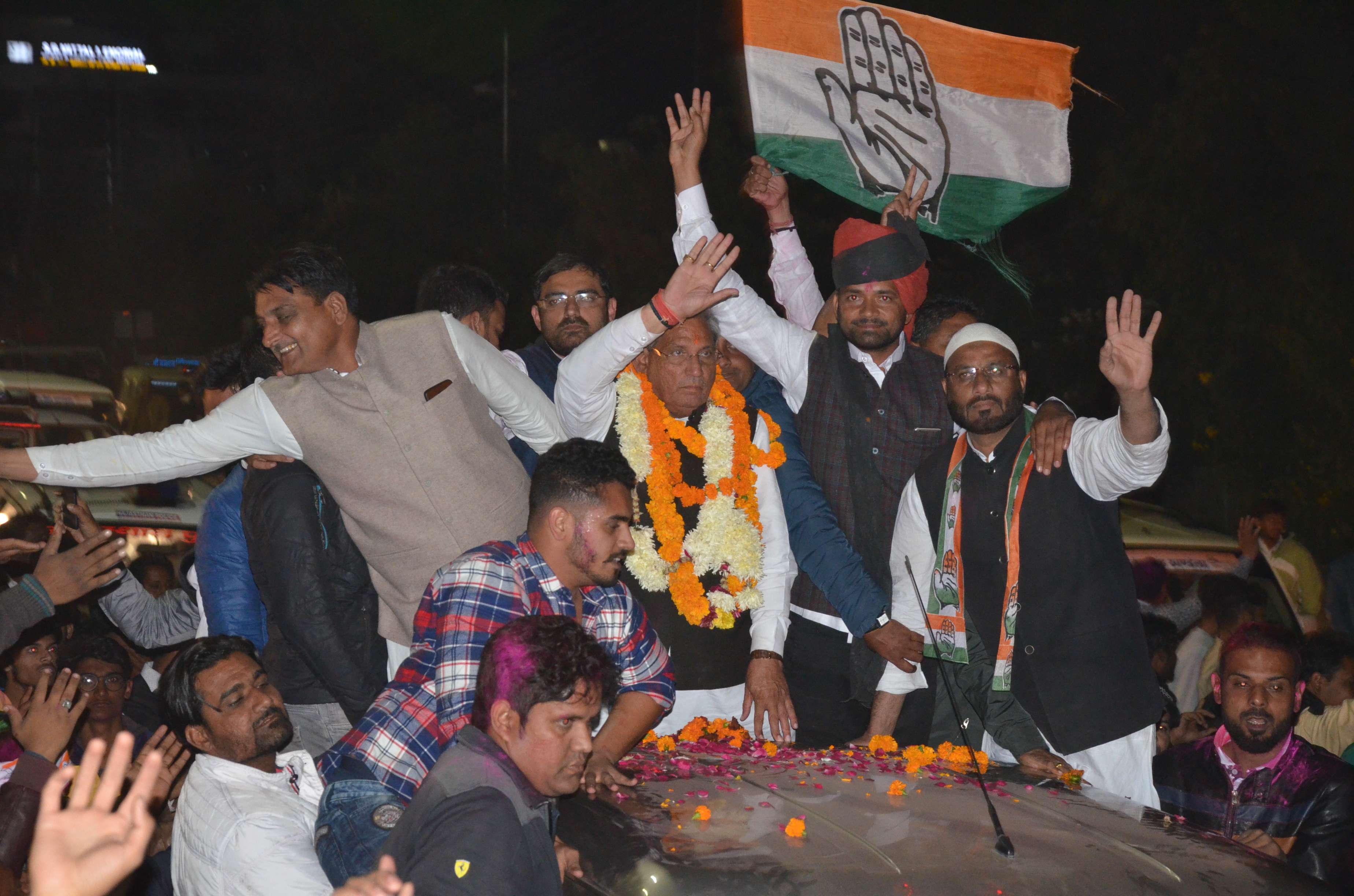 sikar election congress win