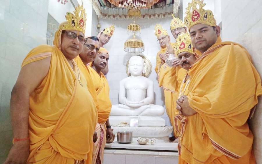 Singrauli NTPC: Mahavir Swami jayanti in Jain Temple Vindhyachal