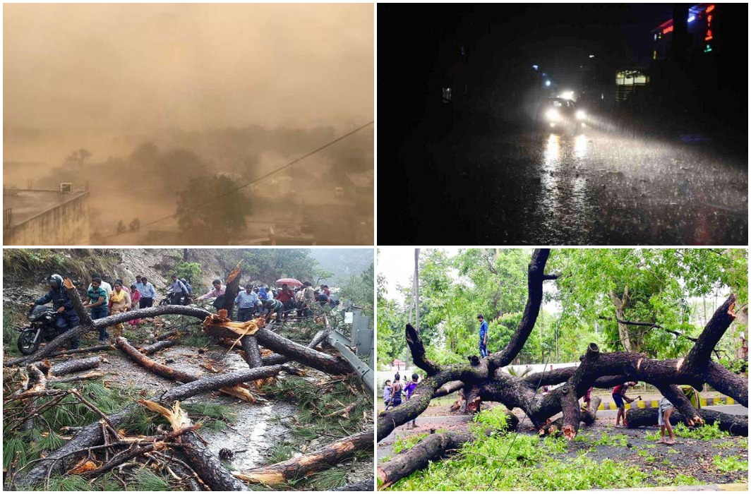 CM Yogi Adityanath order help for death due to storm