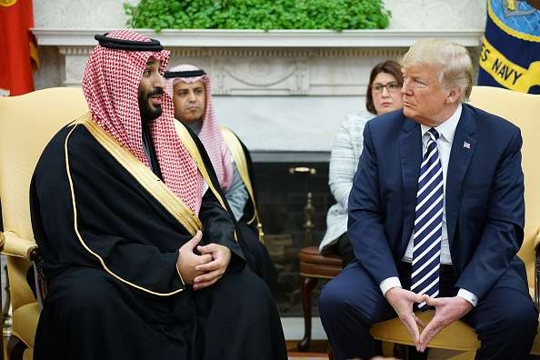 Donald Trump And Crown Prince Salman