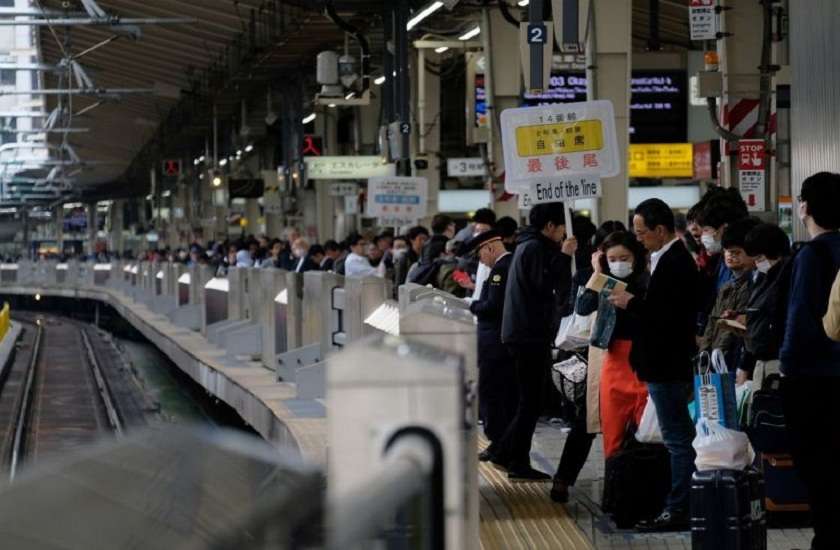 railway chaos in japan