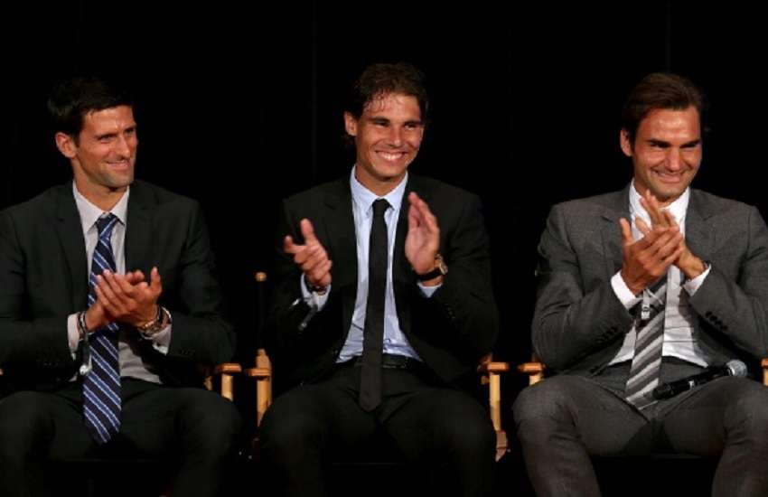 Federer, Nadal, Djokovic