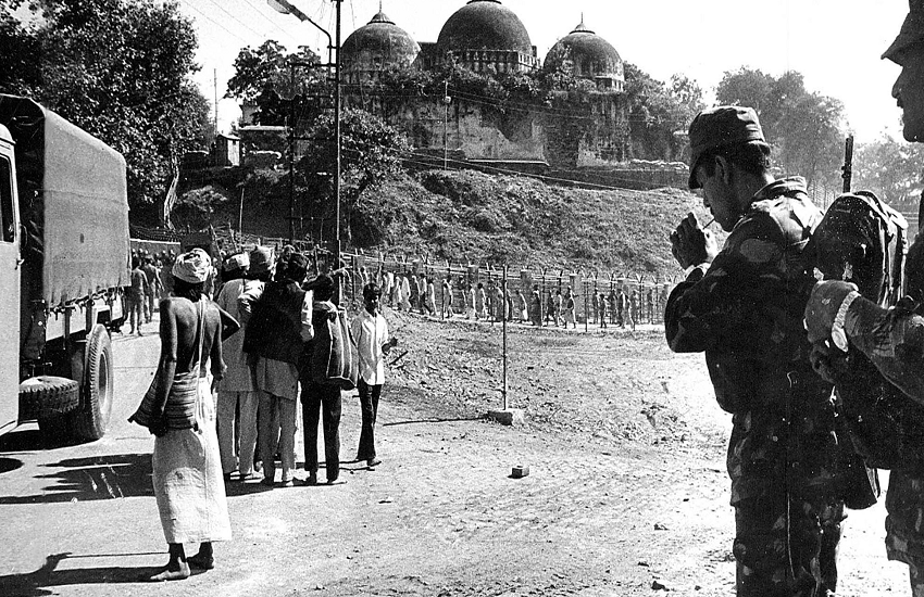 Ram Janmabhoomi Babri Masjid land dispute