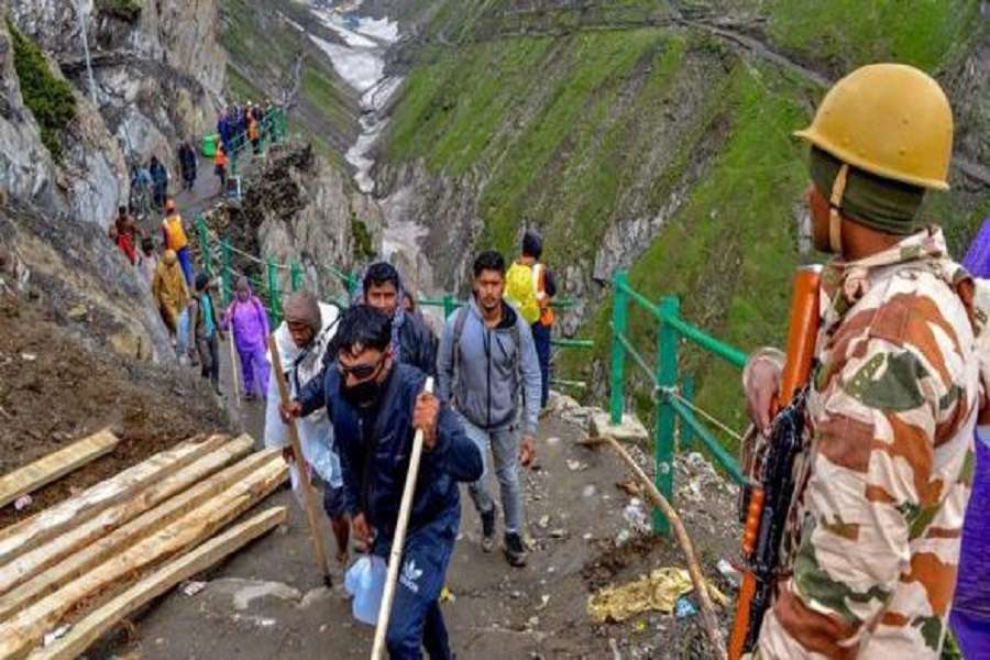 23rd batch of 2723 pilgrims moved to Amarnath