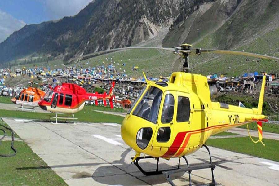 Online booking of heli servies to Kedarnath began
