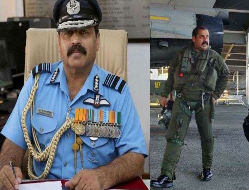 भारत के नये वायुसेना अध्यक्ष एयर मार्शल आरकेएस भदौरिया 