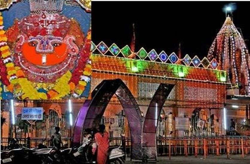 pm narendra modi and kalika mata temple video