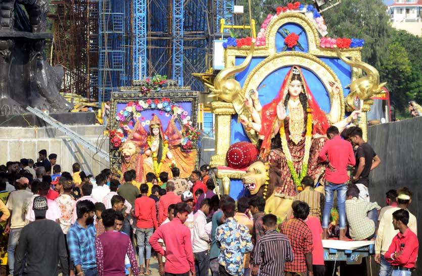 Durga Utsav celebrated with enthusiasm in Bhopal