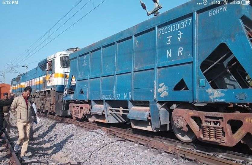 Train Accident : एक सप्ताह में दूसरी रेल दुर्घटना, पटरी से उतरा वैगन मचा हडक़ंप