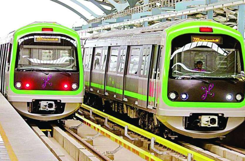 स्वच्छ भारत का संदेश दे रही बेंगलूरु मेट्रो