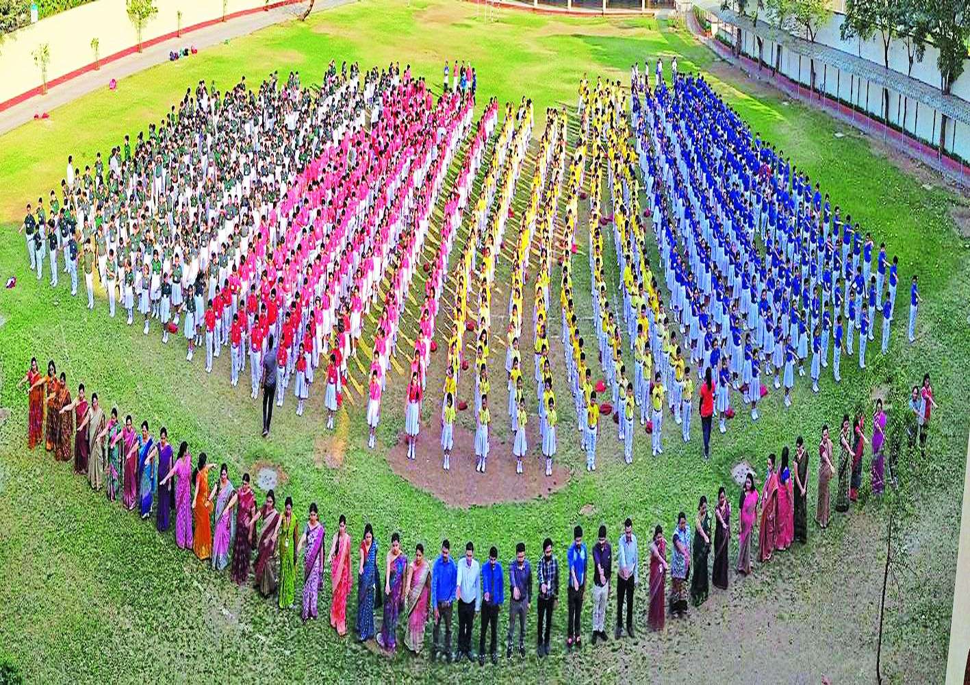 स्वर्णिम भारत अभियान : ली शपथ विद्यार्थियों के योगदान से ही देश बनेगा सुन्दर