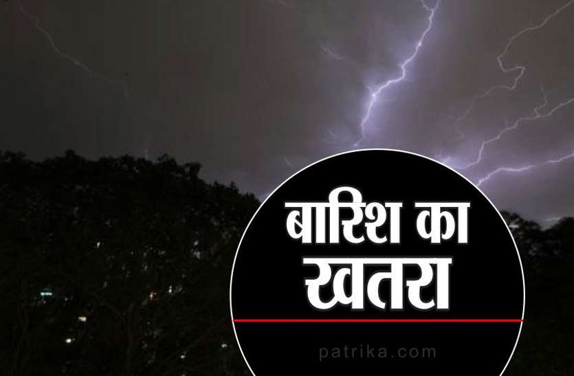 heavy rain alert in gwalior chambal