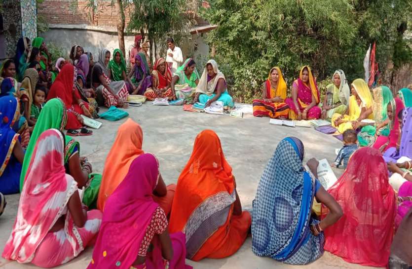 Omvati Burman is self-employed connecting many village women