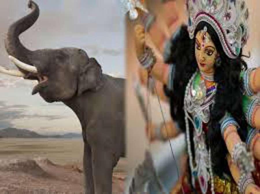 Chaitra Navratri 2020: नाव पर सवार होकर आई थी देवी, आज हाथी पर बैठकर होंगी विदा