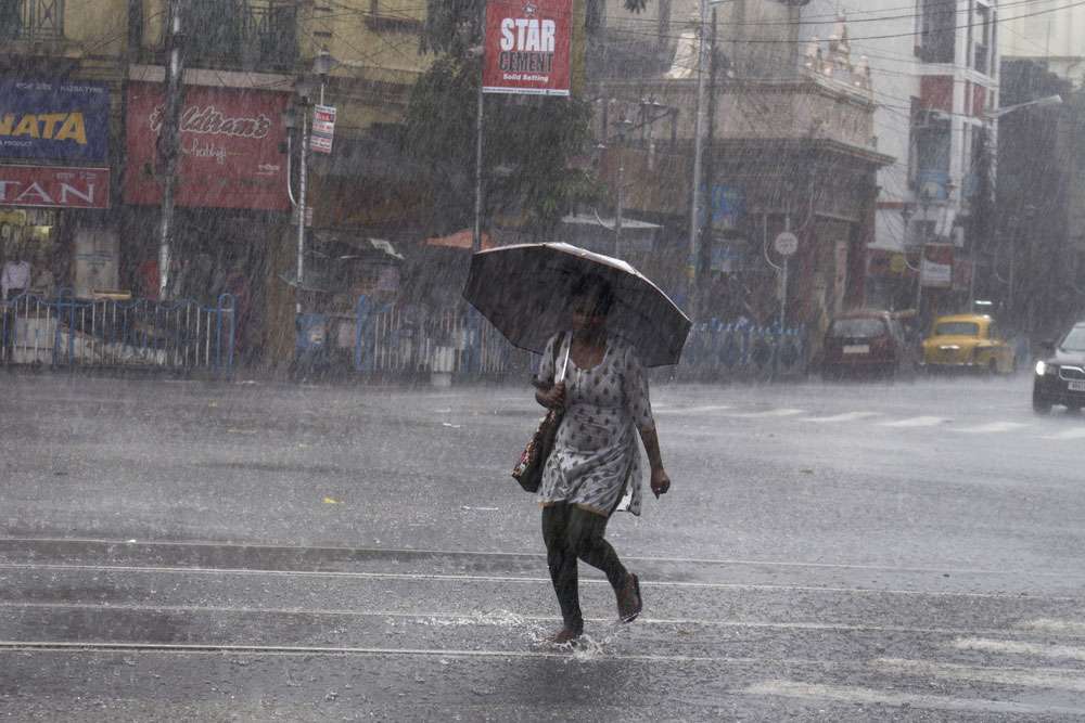 Let the rain dry ... scattered rain, rain somewhere, dry somewhere in bhilwara