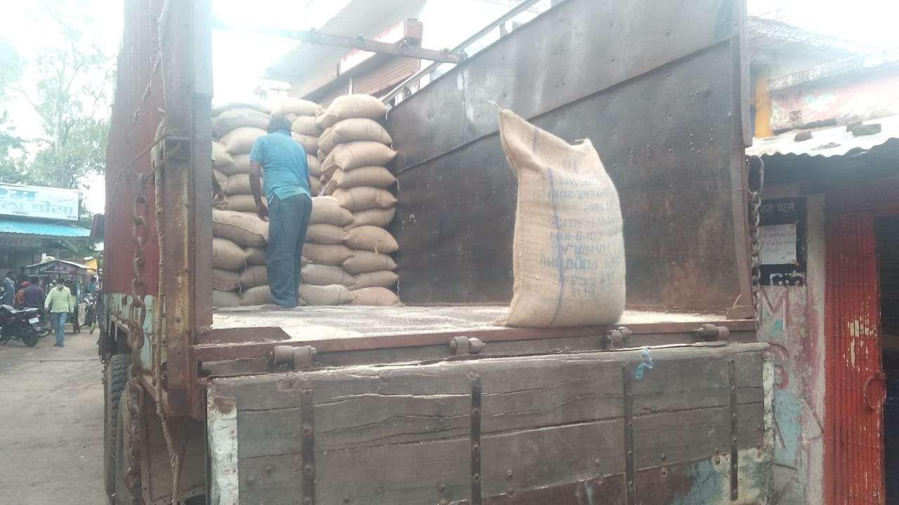 Rice sent to ration shop of standard level