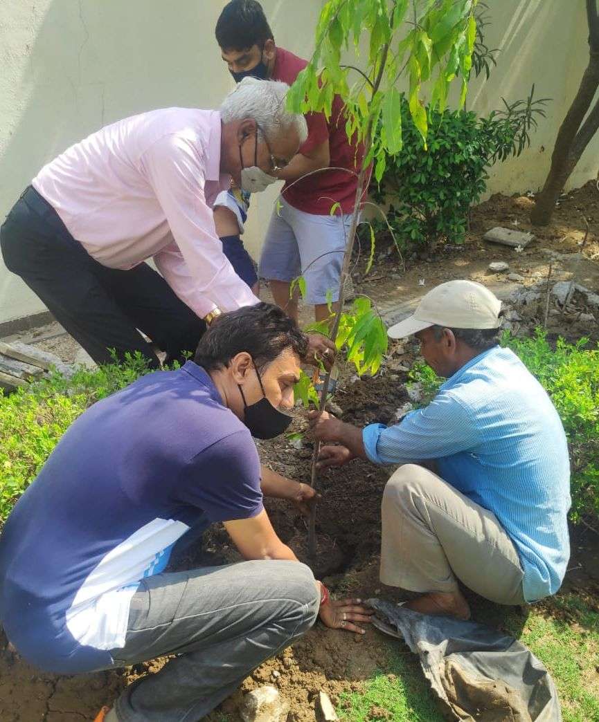 SURAT NEWS: महाराणा प्रताप की मनाई जयंती, लोगों को बांटे पौधे