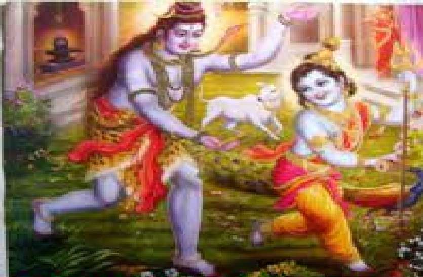 shri krishna and lord shiv