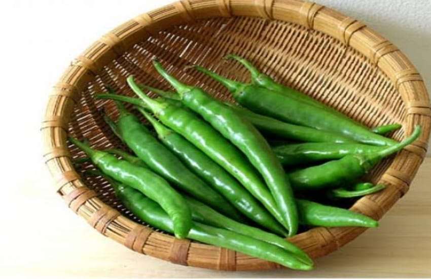 How to preserve green chilly for long time