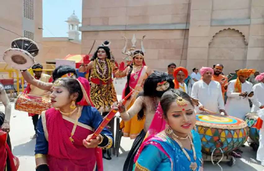 नेपाल के प्रधानमंत्री देउबा के स्वागत में विश्वनाथ धाम में सांस्कृतिक कार्यक्रम की झलक