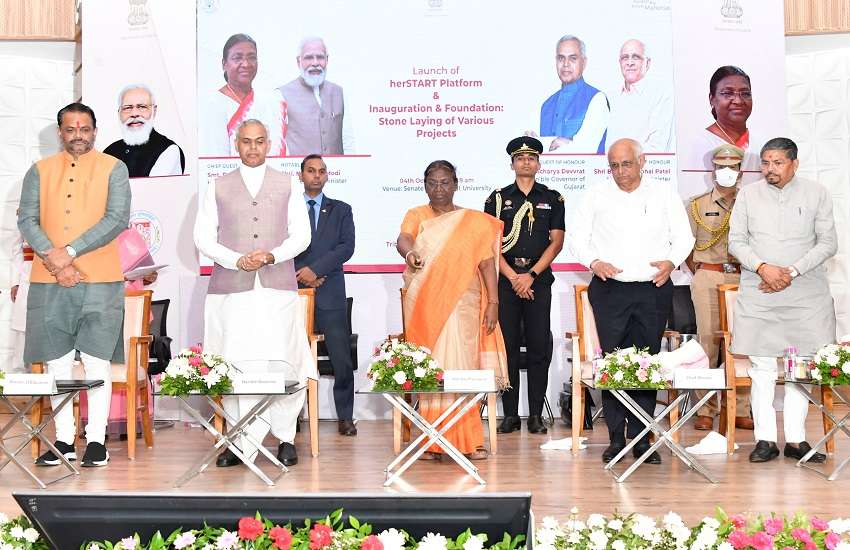 गुजरात ने दिखाई समावेशी विकास की राह: राष्ट्रपति मुर्मू