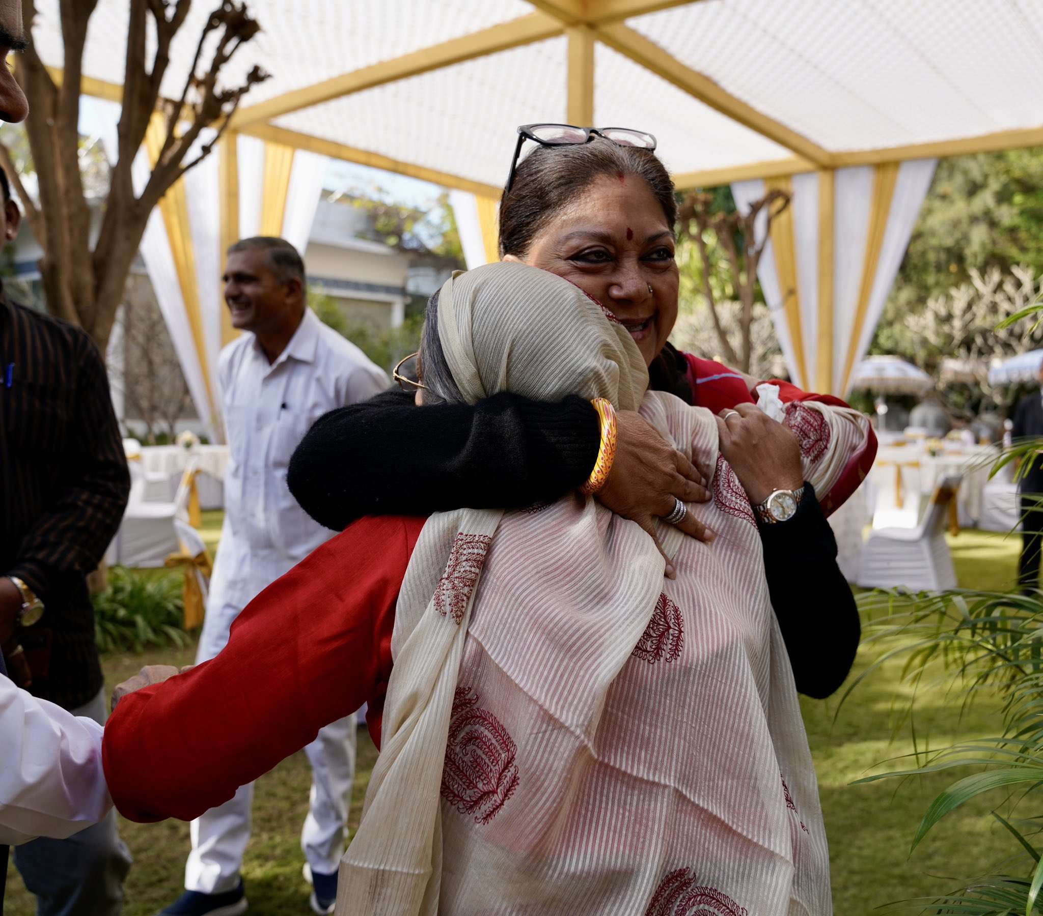 Vasundhara Raje Farewell to Gulab Chand Kataria 3