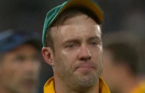 Tearful farewell for south africa 