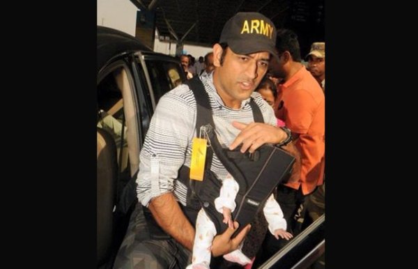 Dhoni Bike Ride in-Home-Town