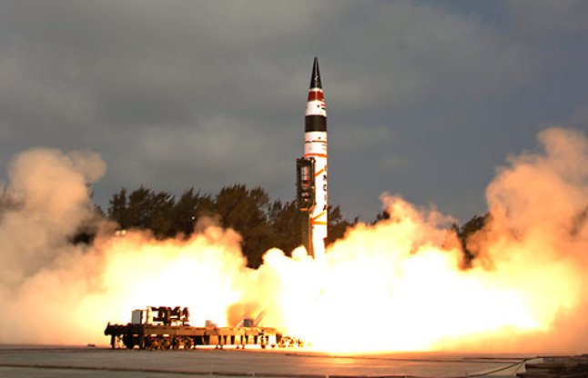 India's Agni-V missile
