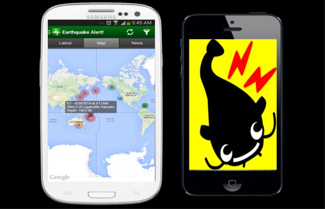 earthquake alert apps