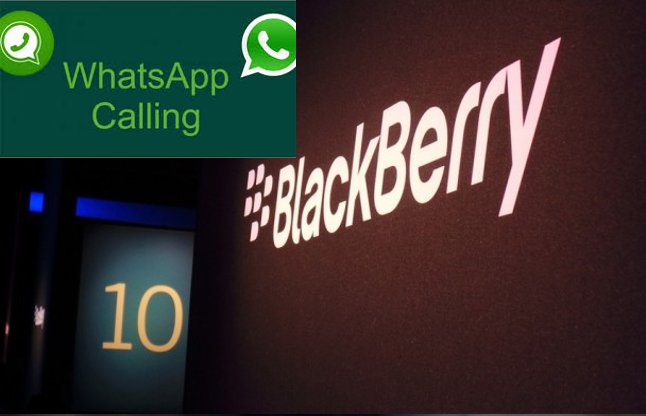 Whatsapp Voice calling in Blackberry