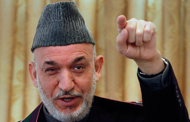 afgan president hamid karzai